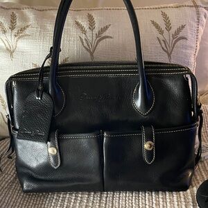 Dooney & Bourke Vacchetta Leather Bag with Tag Dooney & Bourke Vacchetta Black
